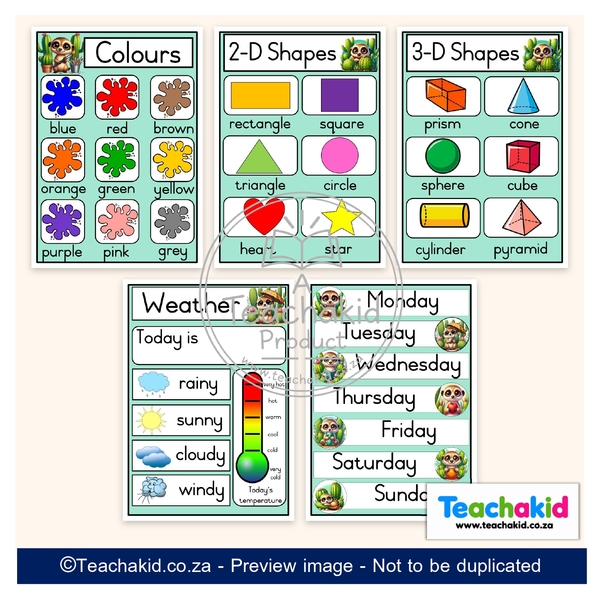 Mongoose Class Theme Set (printed) - Image 4