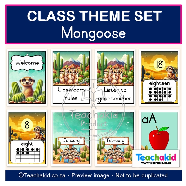 Mongoose Class Theme Set (printed) - Image 3