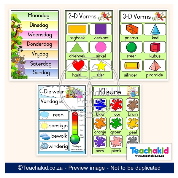 Jungle Class Theme Set (printed) - Image 6