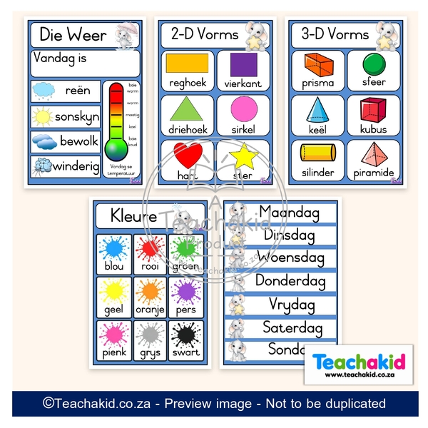 Elephant 02 Class Theme Set (printed) - Image 6