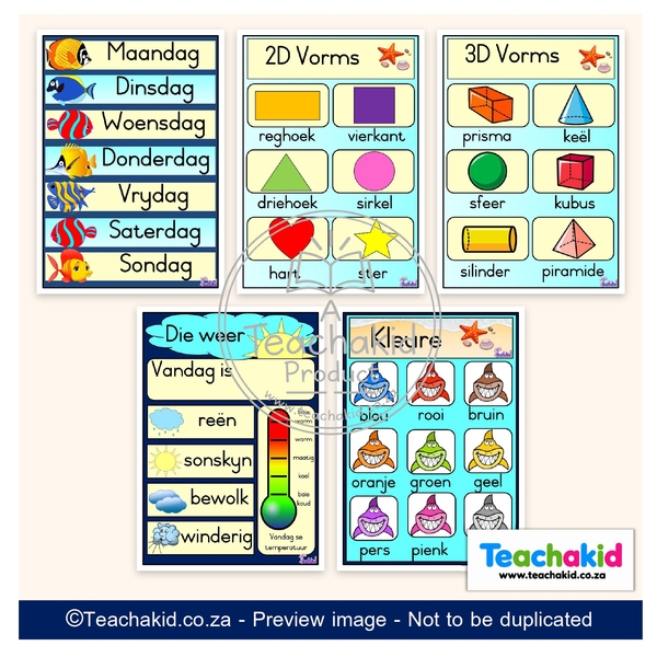 Ocean Class Theme Set (printed) - Image 6