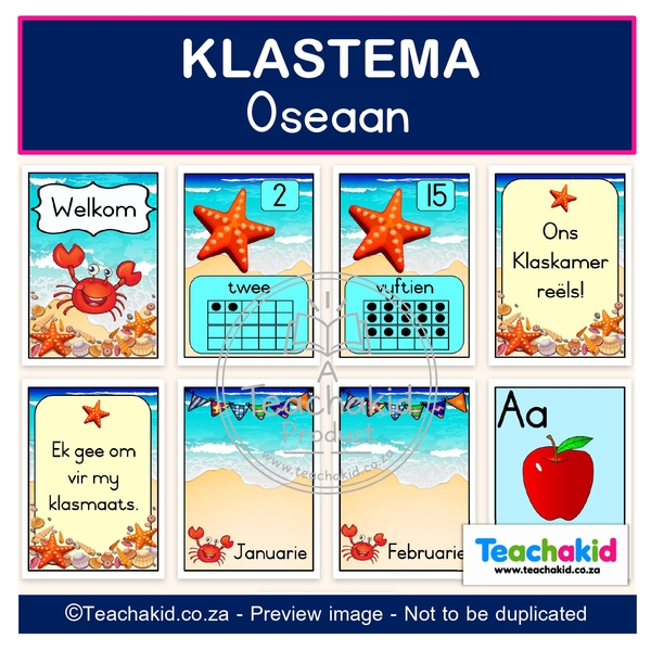 Ocean Class Theme Set (printed) - Image 5