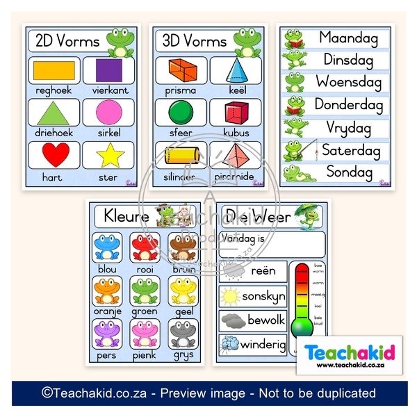 Frog Class Theme Set (printed) - Image 6