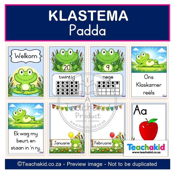 Frog Class Theme Set (printed) - Image 5