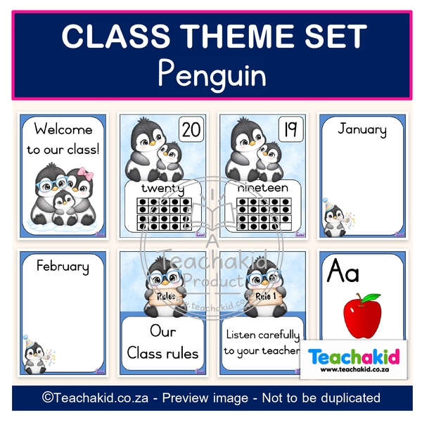 Penguin Class Theme Set (printed) - Image 3