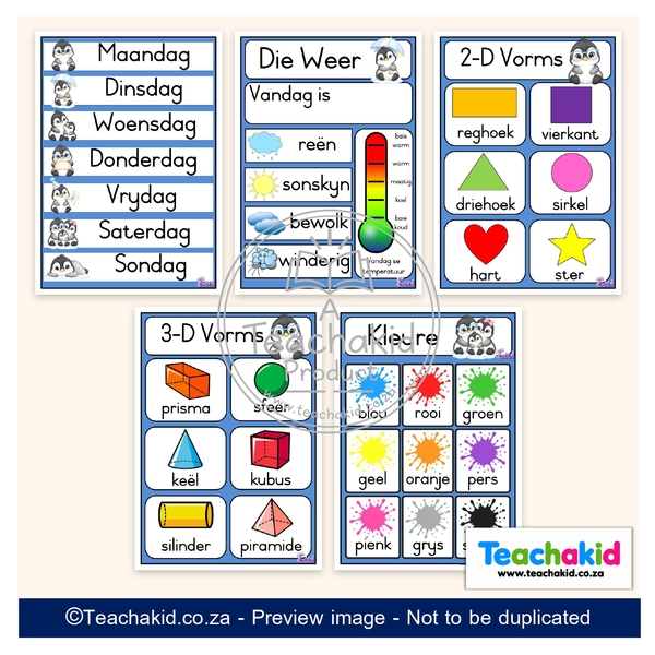 Penguin Class Theme Set (printed) - Image 6
