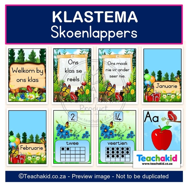Butterfly Class Theme Set (printed) - Image 5
