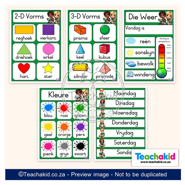 Springboks Class Theme Set (printed) - Image 5