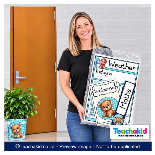 Teddy 02 Class Theme Set (printed) - Image 2