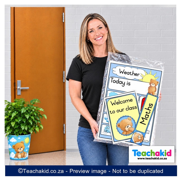 Teddy 01 Class Theme Set (printed) - Image 2