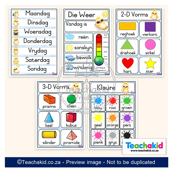Tweety Class Theme Set (printed) - Image 6