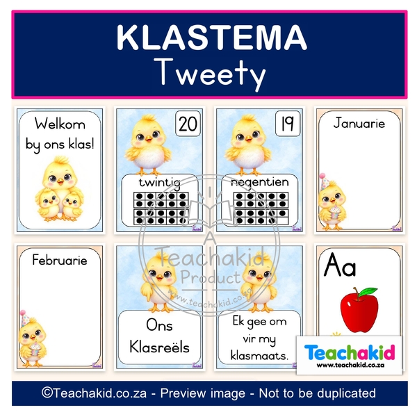 Tweety Class Theme Set (printed) - Image 5