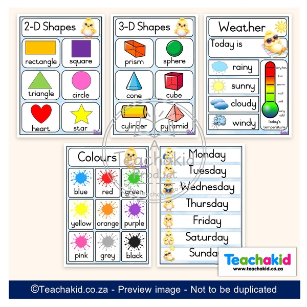 Tweety Class Theme Set (printed) - Image 4