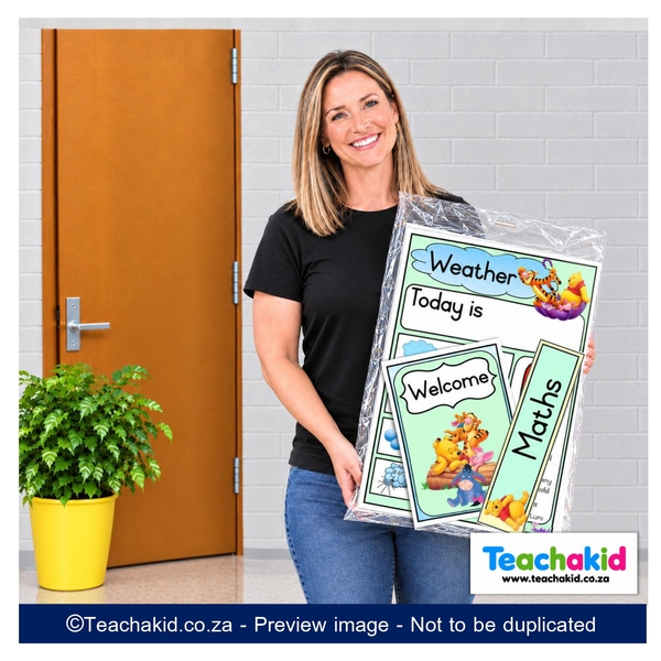 Winnie the Pooh Class Theme Set (printed) - Image 2
